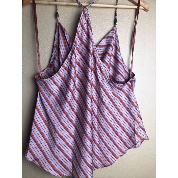 NWT Free People Conch Shell Combo  Stevie Cowl Neck Tank Top size M - Picture 6 of 16